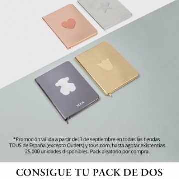 Consigue tu Packs de Dos Cuadernos Metalizados Por Compras Superiores a 119€